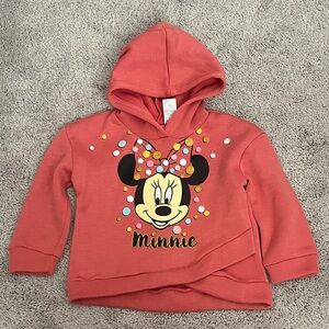 Disney Minnie Mouse Coral Kids Hoodie
